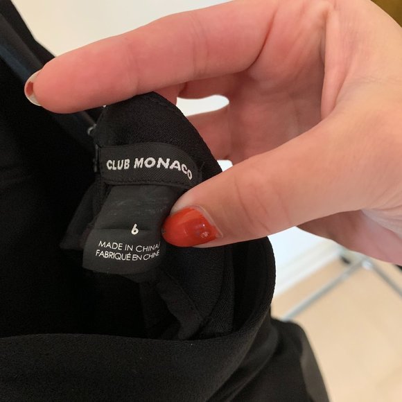 Black Club Monaco Tove Jumpsuit - Picture 8 of 8